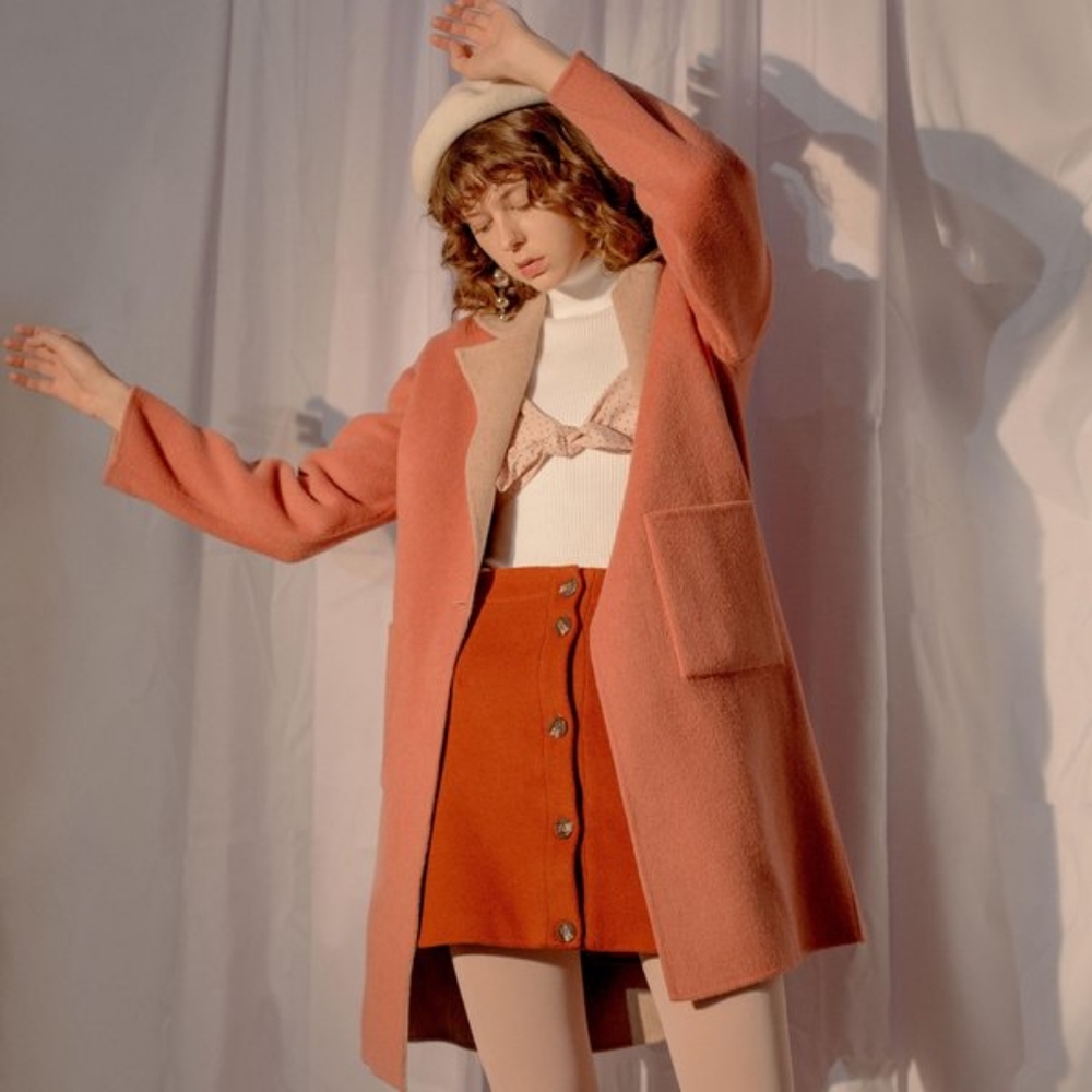 NWT Petite Studio Reversible Rylie Coat - XS